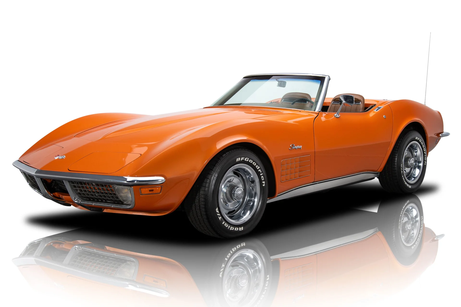 1971 Chevrolet Corvette Convertible in Ontario Orange