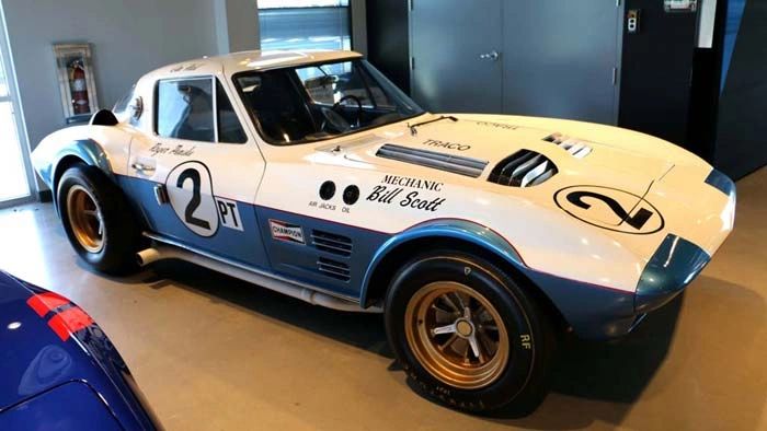 Chassis No. 5 holds a unique place in the Grand Sport story because it represented the program at its most refined and most publicly validated. As the final car built, it benefitted from lessons learned on the earlier chassis, incorporating improvements in weight distribution, cooling, suspension tuning, and overall race preparation. When it appeared in competition—most notably at Nassau—it did not merely show promise, but ran at the front, demonstrating outright pace that challenged and, at times, embarrassed more established factory-backed efforts, including Ford. Unlike earlier cars that still carried an element of experimentation, No. 5 was a complete and coherent machine, capable of sustained performance rather than isolated flashes of speed. Its success confirmed Duntov’s core argument: the Grand Sport was not a speculative prototype, but a fully realized racing Corvette. In that sense, chassis No. 5 helped transform the Grand Sport from an internal engineering rebellion into an undeniable public statement of capability. (Source: Corvette Blogger)