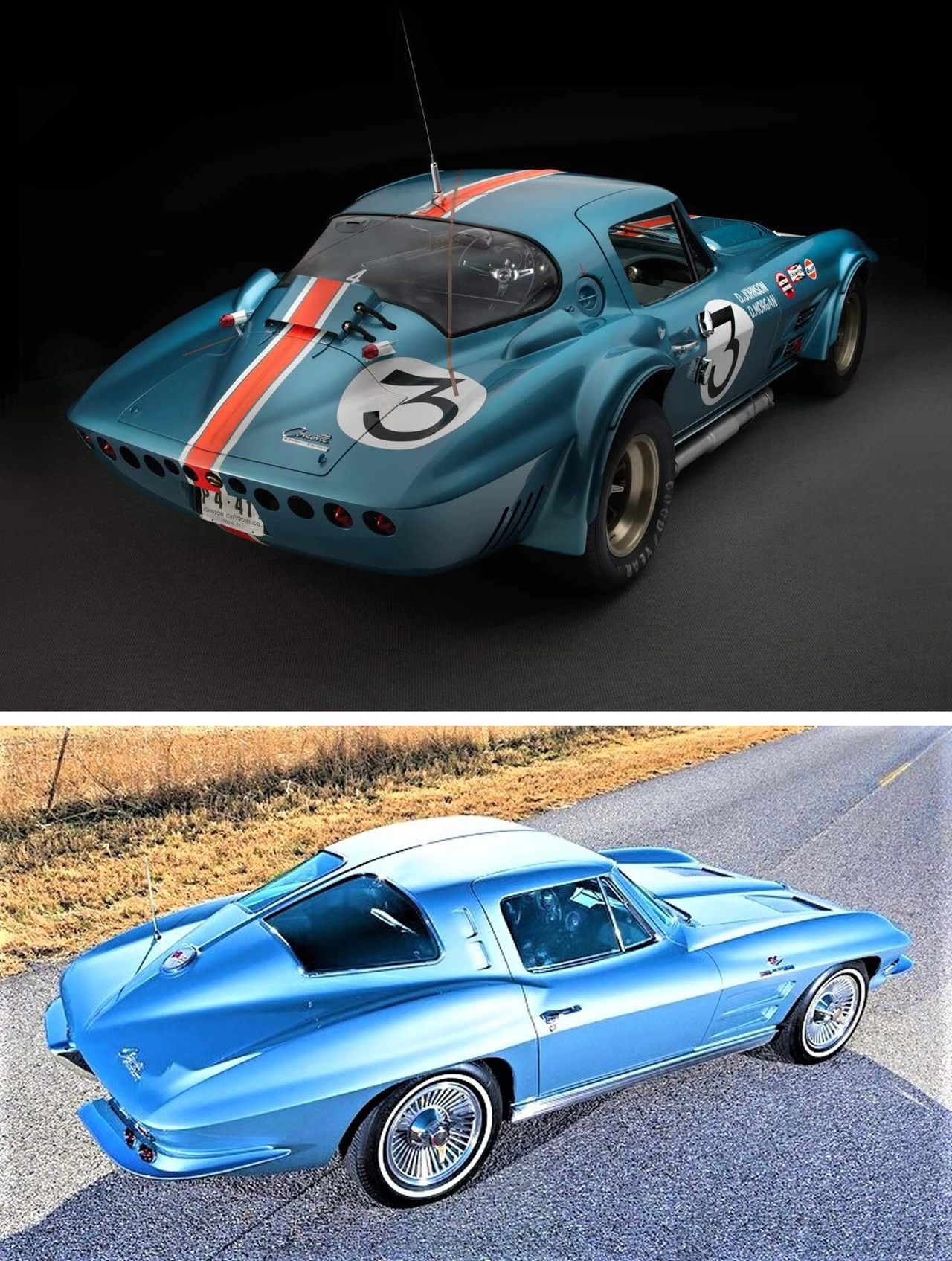 Zora Arkus-Duntov was deliberate in keeping the Grand Sport’s outward appearance closely aligned with the production 1963 Sting Ray, understanding that visual continuity was essential for homologation under international GT racing rules. By preserving the familiar silhouette, roofline, and key body proportions, the Grand Sport could be credibly presented as an evolution of a production car rather than an outright prototype. This approach allowed Chevrolet to pursue competitive eligibility without triggering disqualification or reclassification into more restrictive racing categories. Beneath the surface, the car was radically different—lighter, wider, and far more aggressive—but its visual restraint was strategic rather than conservative. In Duntov’s calculus, winning races required not just engineering brilliance, but a body that looked close enough to showroom stock to satisfy the rulebook.