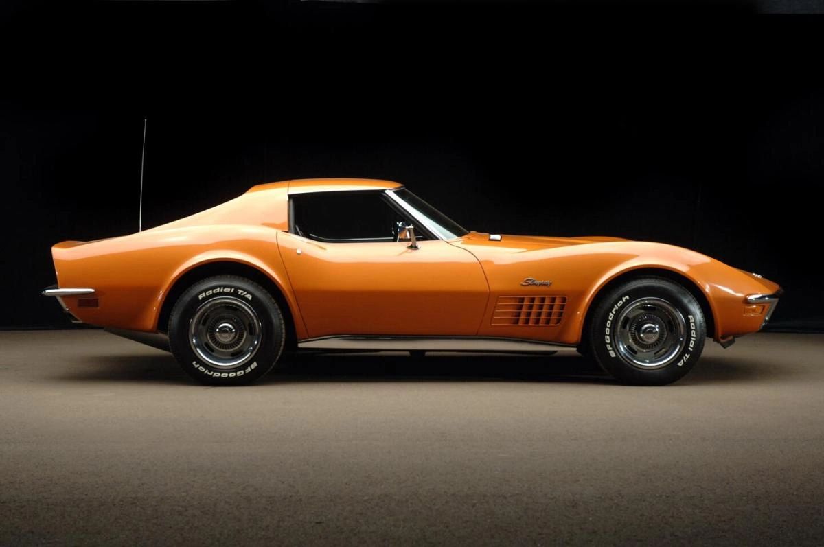 Today, the 1972 Corvette stands as a pivotal link between the free-wheeling muscle era and the more regulated, efficiency-minded future. It was the last Corvette to wear chrome bumpers at both ends, yet it had already transitioned to net horsepower ratings and tighter emissions standards—proof the nameplate could adapt without losing its edge. Drenched in Ontario Orange, this Stingray also recalls a season when Corvette doubled as a development mule in endurance racing, helping refine the technology that would carry America’s sports car forward for decades. (Image courtesy of GM Media)