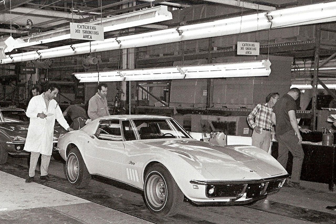 Each 1970 Corvette in St. Louis was built to a “broadcast” build sheet that specified everything from paint and trim to engine, transmission, axle ratio, springs, cooling/brakes, and wheels. Separate sheets followed the frame and the body, and when the two married the manifest dictated details like shifter type, speedometer drive, radiator shroud, and exhaust. Because the paper drove content, cars varied widely—an LT-1/M21/4.11 car carried very different suspension, clutch, and cooling parts than a base 350 automatic with A/C. ZR1 sheets called for the M22, aluminum radiator and shroud, heavy-duty brakes and suspension, and hard deletions such as A/C, power steering, power windows, and radio. Supplier differences, midyear running changes, and approved substitutions meant two “identical” cars could wear different small parts—hence the “tank sticker” became a restorer’s passport to how each Corvette actually left Union Boulevard.