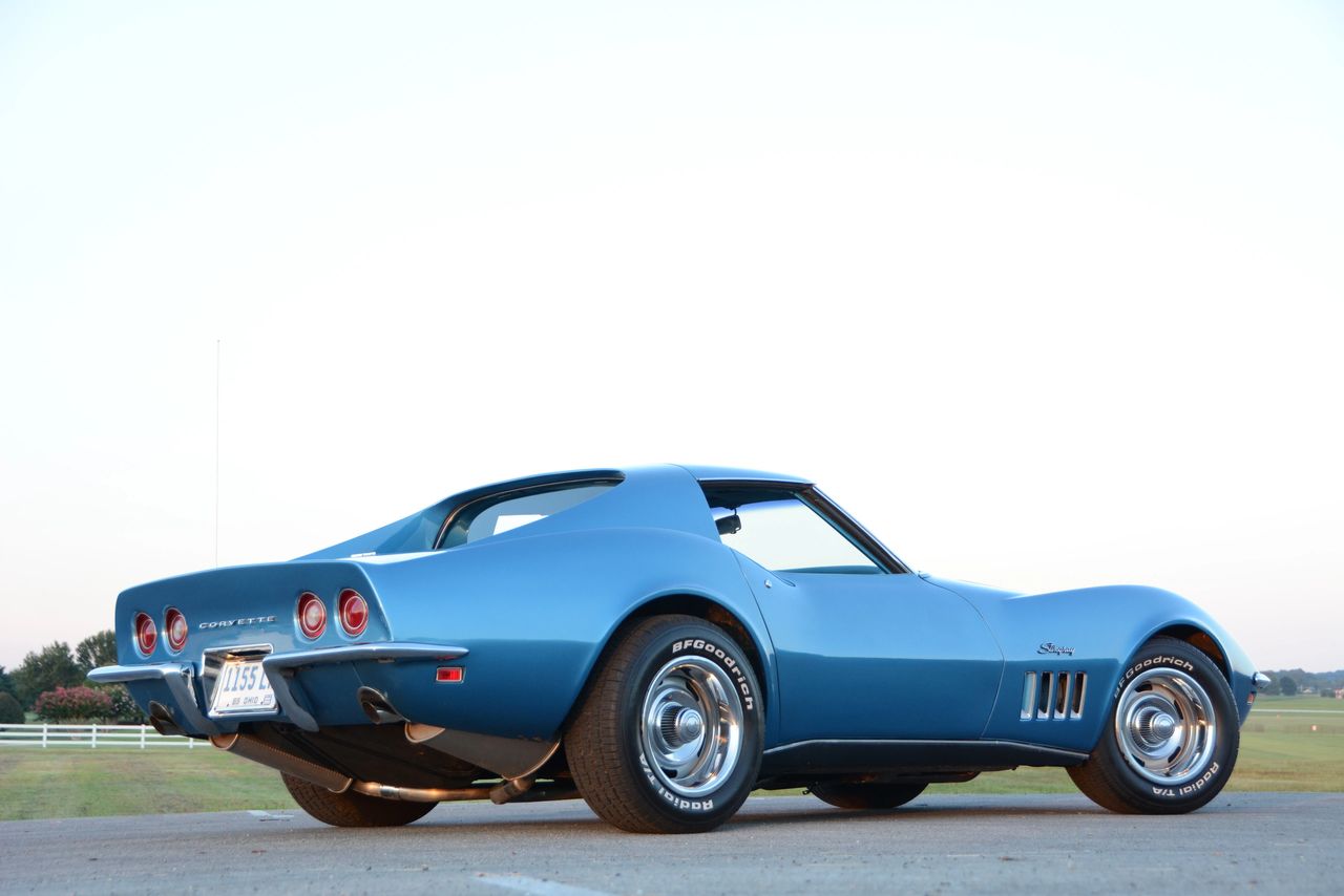 1969 Corvette in Le Mans Blue (Image courtesy of MotorTrend)