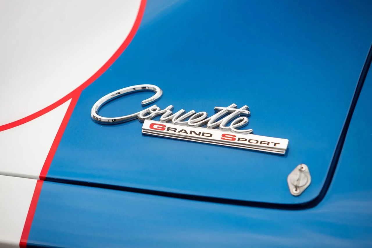 In 1963, the Grand Sport name carried weight far beyond simple badging—it signaled Zora Arkus-Duntov’s intent to push the Corvette beyond production limits and into the realm of purpose-built competition. Originally reserved for an ultra-limited run of lightweight racing prototypes, the logo represented Chevrolet’s most serious answer to the Shelby Cobra and the global GT establishment. Though the original program was short-lived, the Grand Sport designation endured as a symbol of Corvette’s racing-first philosophy. Today, it stands as a bridge between past and present, honoring the audacious spirit of the 1963 originals while continuing to define Corvettes engineered with genuine performance intent rather than cosmetic flair.