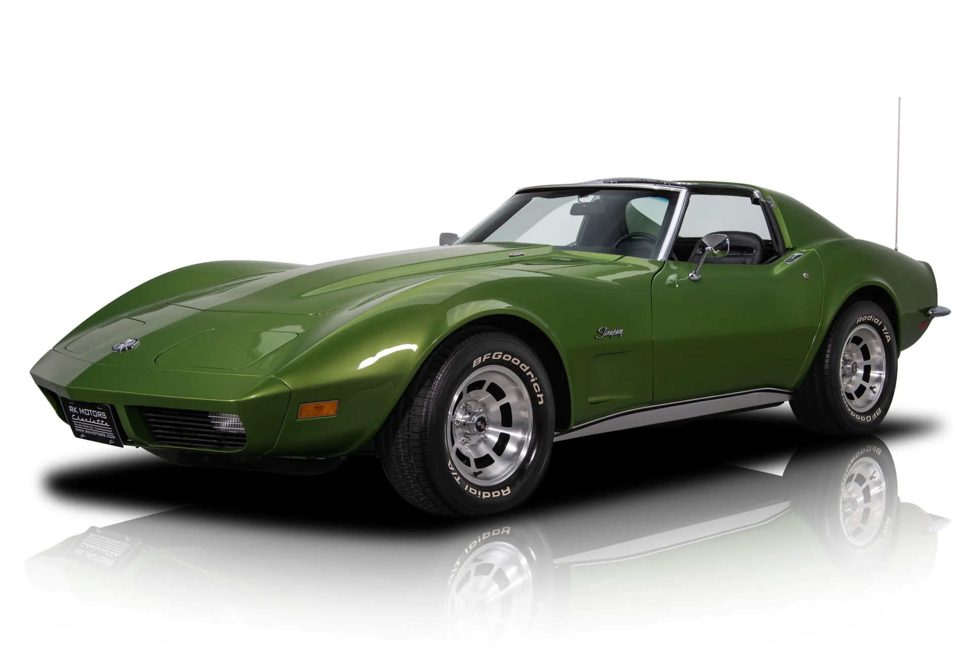 1973 Corvette Coupe in Elkhart Green