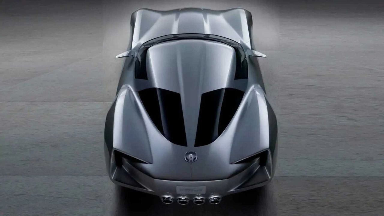 From this angle, there's no denying the design cues lifted and incorporated into the 2009 StingRay Concept from earlier generations of Corvette.