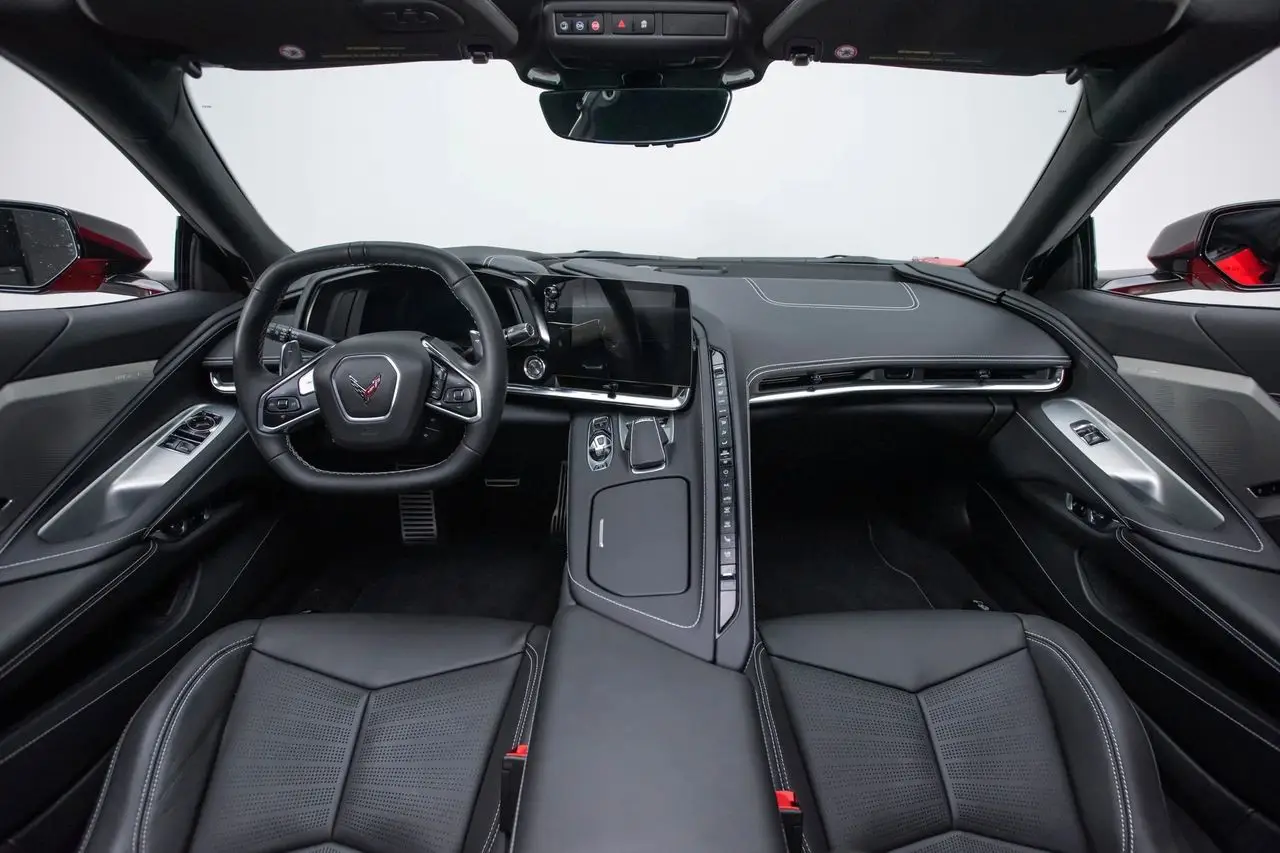 Interior of the 2020 Mid-Engine Corvette Stingray (Image courtesy of RK Motors)