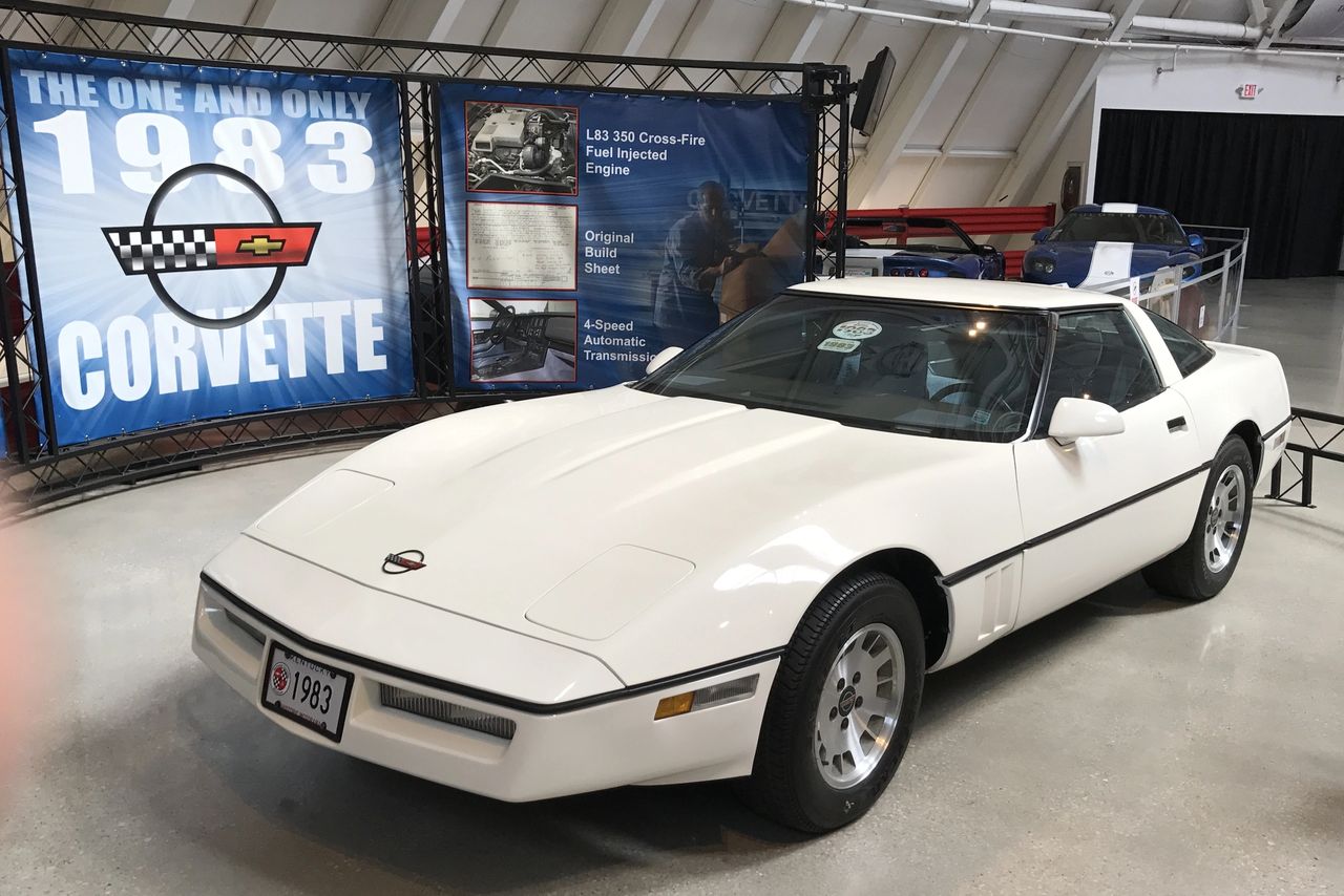 1983 Chevrolet Corvette featured an L83 350 Cubic Inch Cross-Fire Fuel Injected Engine mated to a 4-Speed Automatic Transmission.