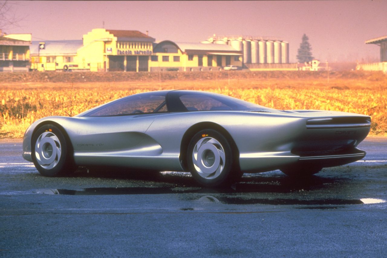 Marketing photo of the original 1986 Corvette Indy Concept Show Car. (Image courtesy of GM Media LLC.)