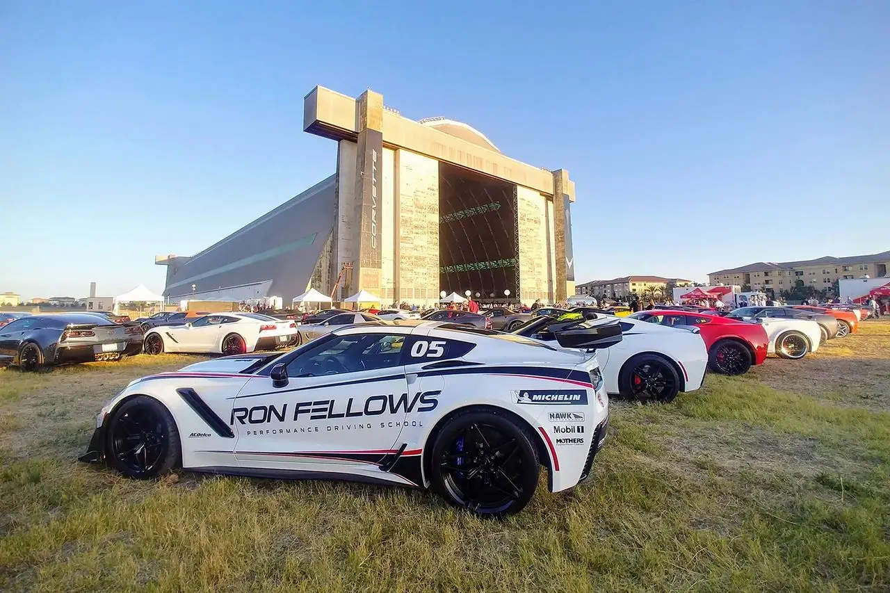 Corvette owners, clubs, and organizations alike converged on the spacious hangar in Tustin, California, for the reveal of the 2020 Mid-Engine Corvette. 