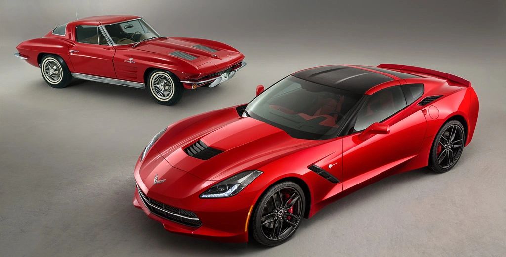 From split-window to sculpted carbon fiber, the Corvette Stingray has carried its name as a symbol of bold design and performance evolution. The 1963 Sting Ray debuted with razor-sharp lines, hidden headlamps, and that now-iconic split rear window—a car that redefined the American sports car in both style and engineering. Fast forward to 2014, and the seventh-generation Stingray brought the name back with equal weight: a lightweight aluminum structure, a high-tech LT1 V8, and aerodynamics drawn straight from the wind tunnel. Side by side, the two cars showcase how the Stingray spirit has endured—always sleek, always innovative, and always unmistakably Corvette. (Image courtesy of GM Media LLC)