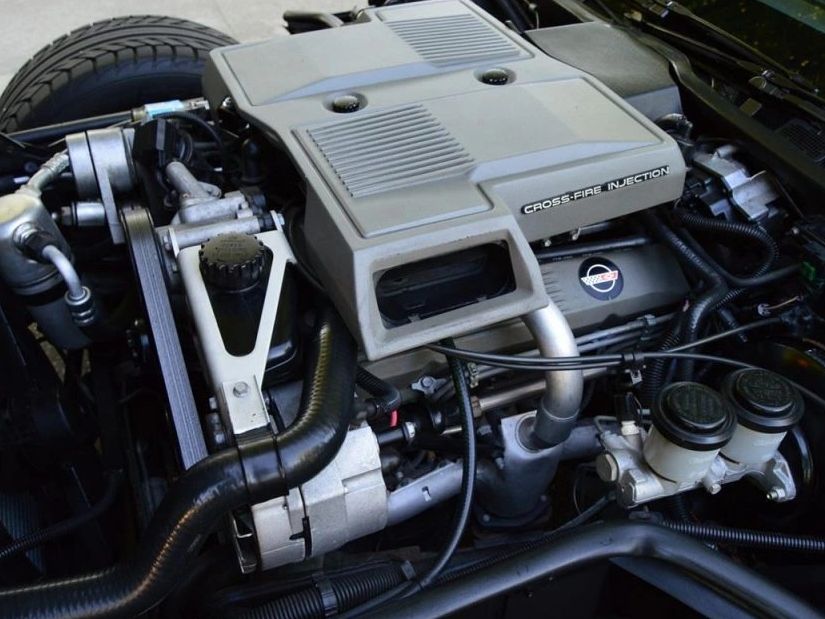 The 1984 Corvette featured an L83 engine equipped with Cross-Fire Injection.  While innovative for its time, the CFI injection system proved troublesome and would be replaced on the 1985 MY Corvette. 