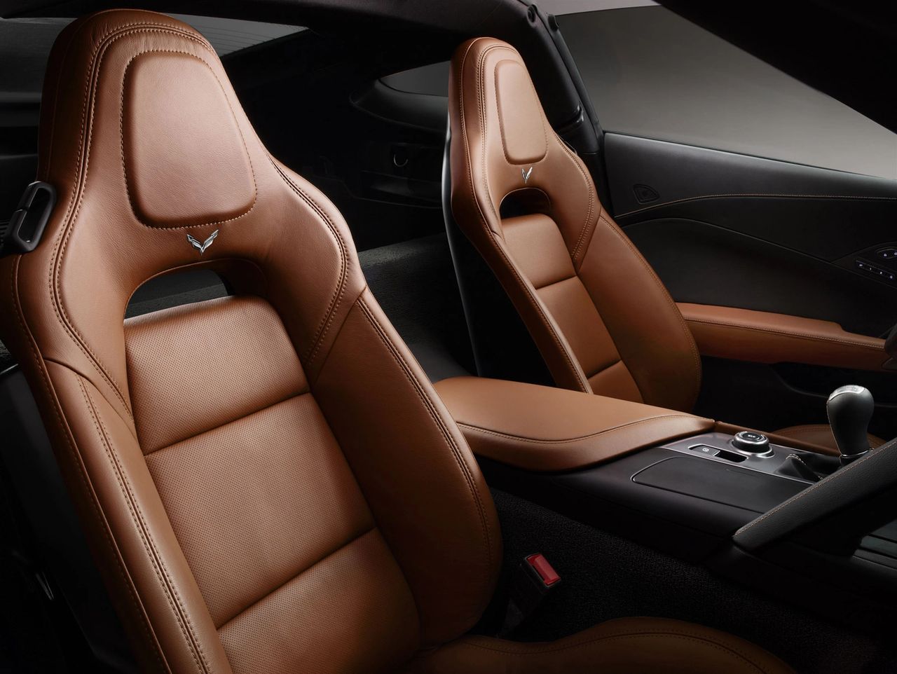 The GT bucket seats were standard across every 2014 Stingray trim—1LT, 2LT, and 3LT—on both coupe and convertible, with or without Z51.