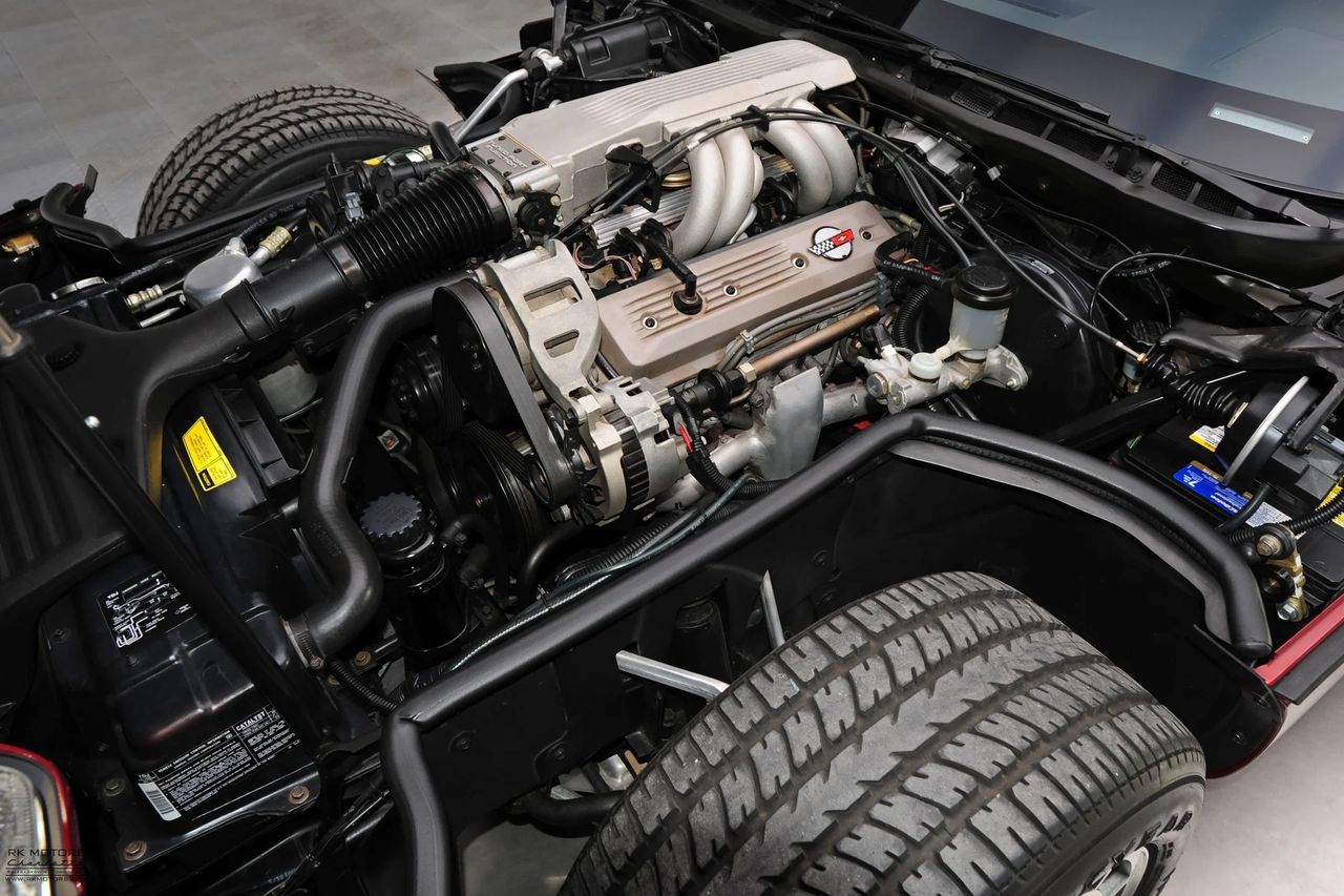 For the 1986 model year, Chevrolet introduced aluminum heads to its L98 engine, reducing the weight of the engine by approximately 125 pounds.  In addition, the aluminum heads improved heat dissipation, allowed for high compression tolerance, and even helped improve engine horsepower.