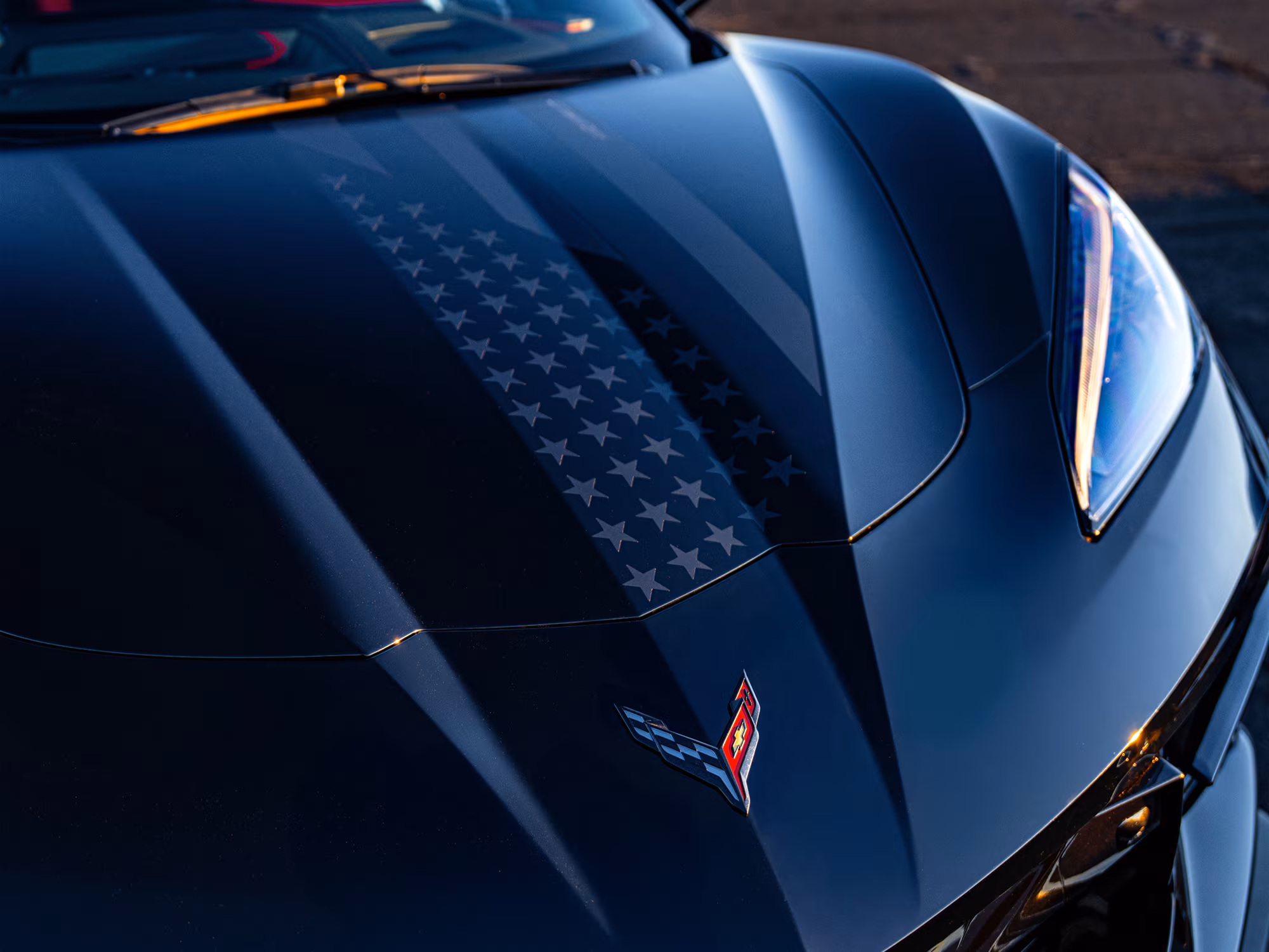 Celebrating THE USA’s 250th with Stars & Steel Corvette
