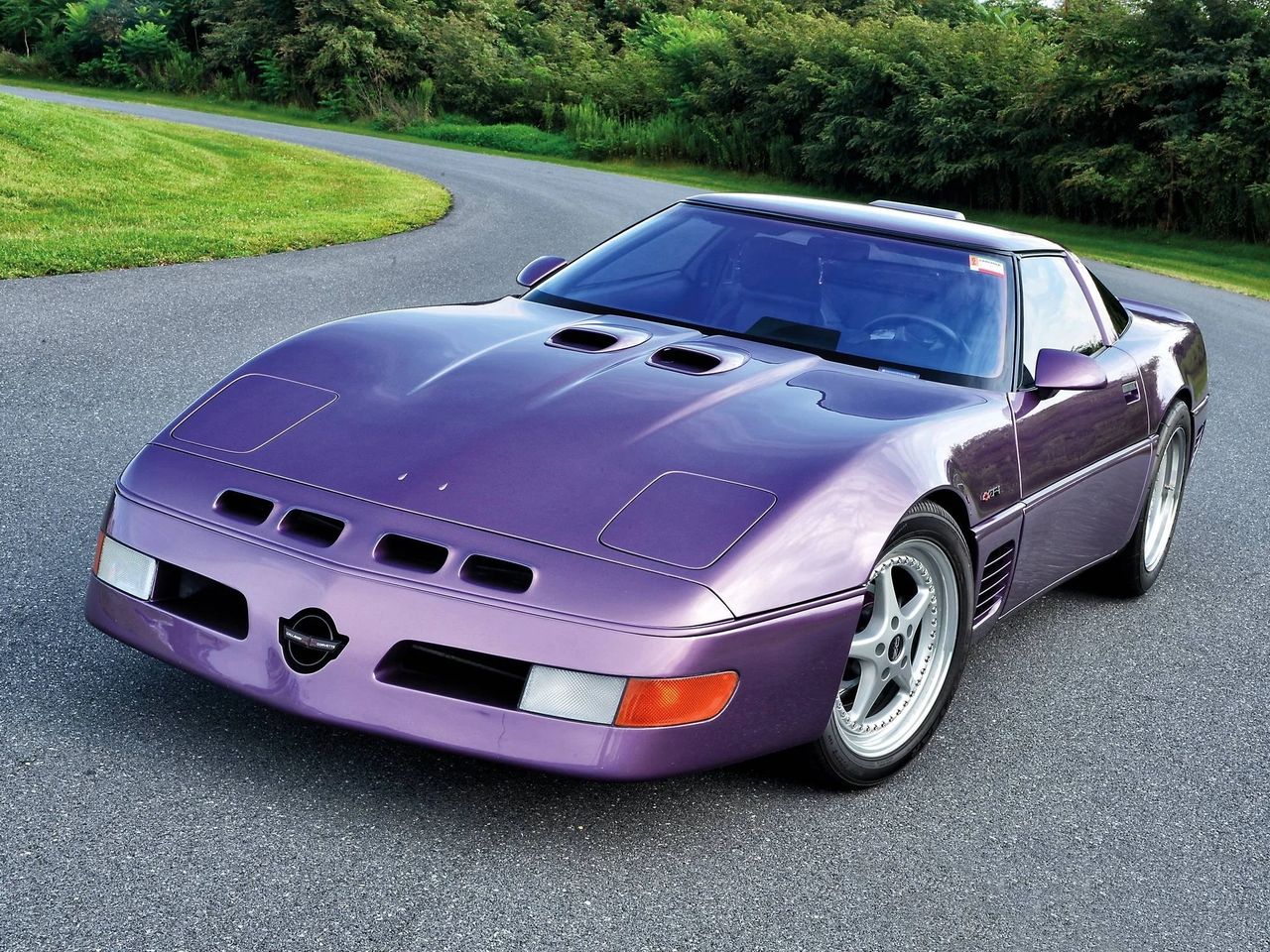 The 1991 Corvette Callaway was a factory-option supercar that transformed the already potent C4 into a twin-turbocharged rocket. Built by Callaway Cars under RPO B2K, it featured a heavily modified 5.7L V8 producing 403 horsepower and 575 lb-ft of torque, paired with aggressive bodywork and unique “Aerobody” styling. With a top speed near 190 mph, it was one of the fastest street cars of its era. Benefiting from the Corvette’s refreshed styling, the 1991 Callaway also marked the final year the B2K package was offered as a regular production option, closing out a groundbreaking chapter in Corvette history.