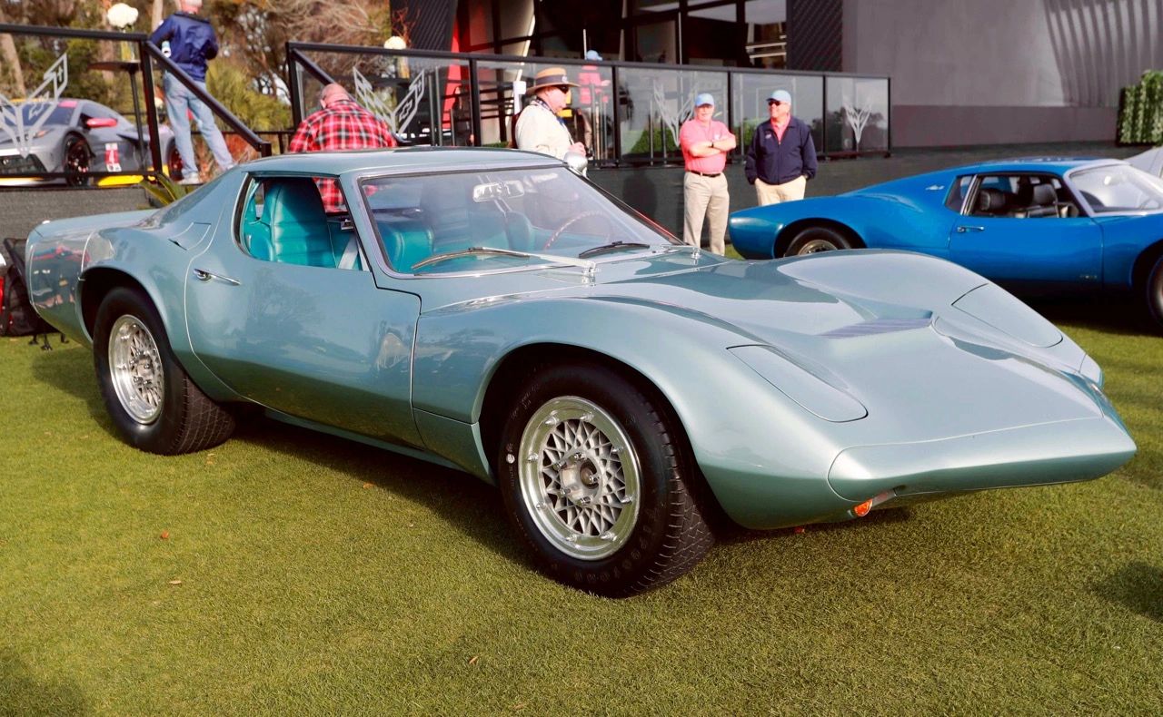 The restored Chevrolet XP-819 captivated spectators at the Concours d’Elegance with its rare appearance and bold, unconventional design. Its sleek, metallic finish and unique proportions stood out dramatically among the field. Many attendees were seeing it in person for the first time, and it quickly became a highlight of the show. The restored Chevrolet XP-819 captivated spectators at the Concours d’Elegance with its rare appearance and bold, unconventional design. Its sleek, metallic finish and unique proportions stood out dramatically among the field. Many attendees were seeing it in person for the first time, and it quickly became a highlight of the show.
