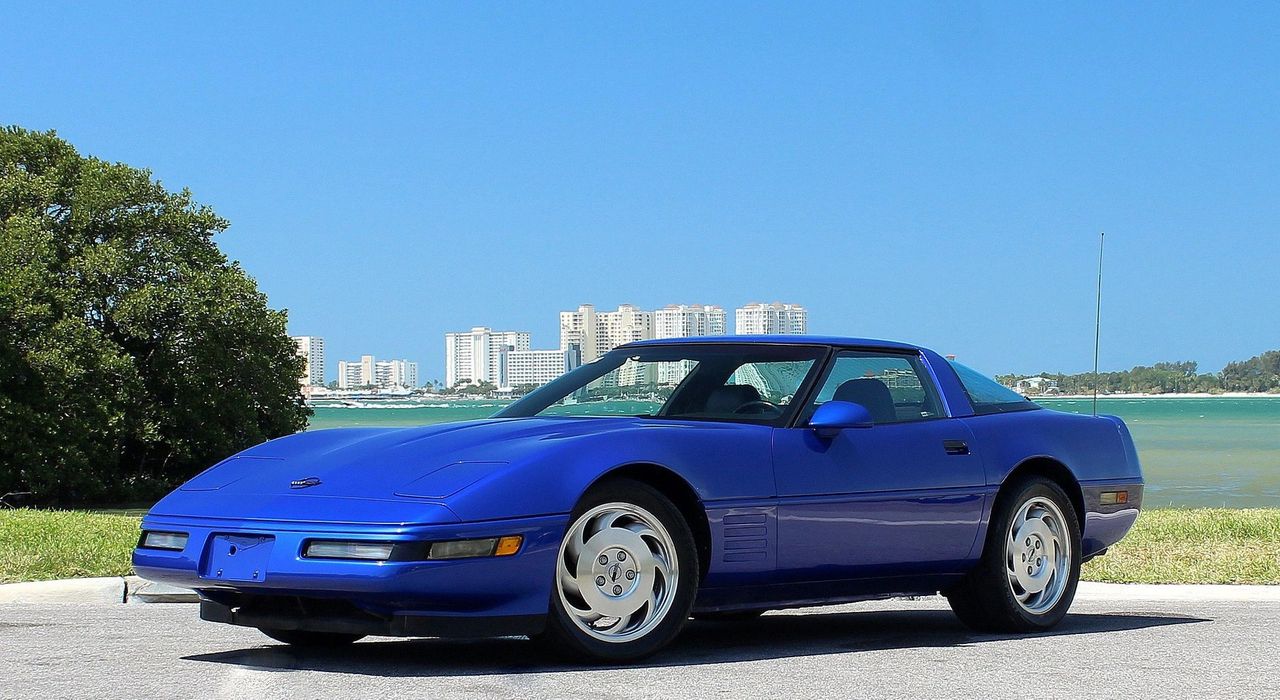 1994 Corvette in Admiral Blue