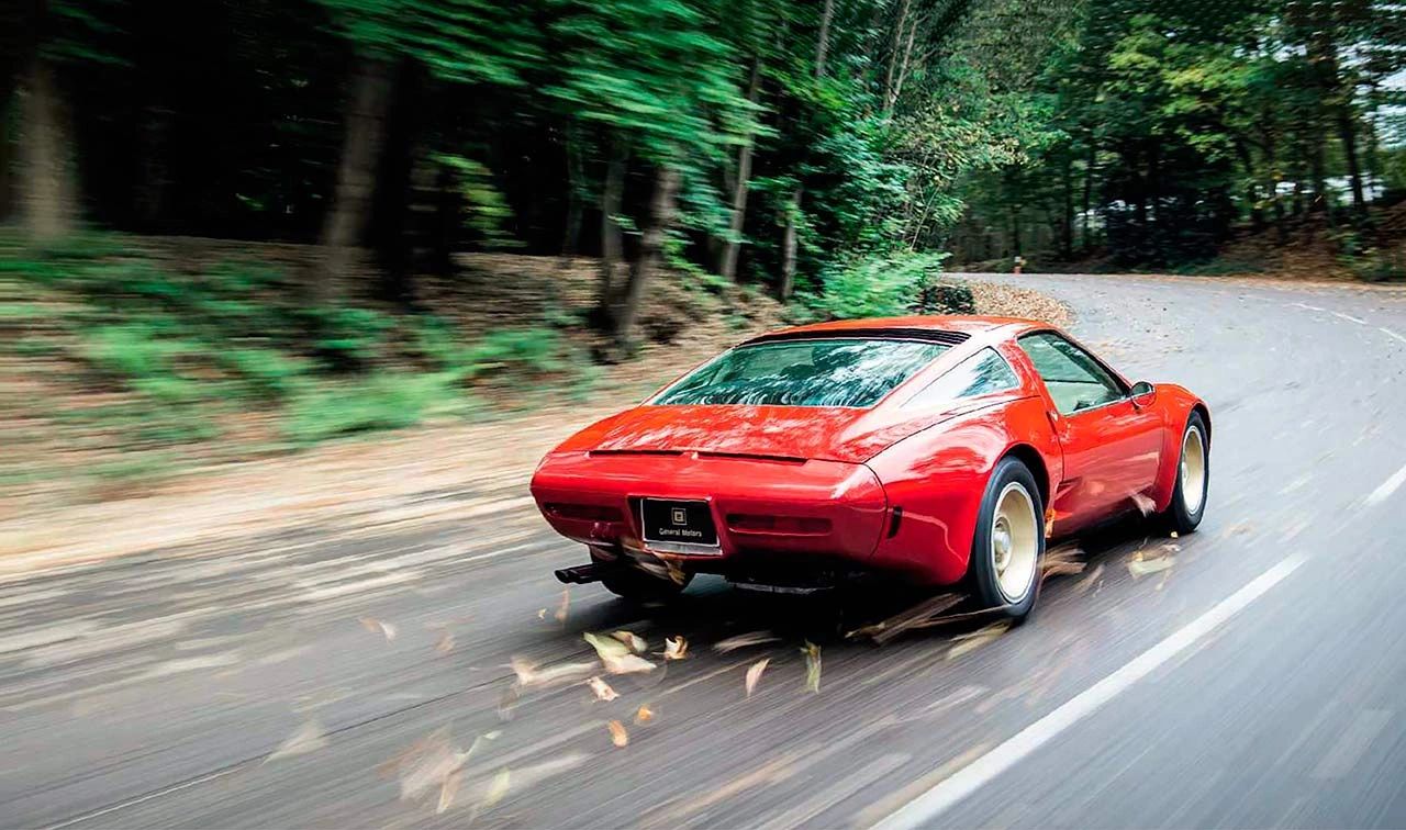 Once crated, forgotten, and nearly crushed, this red coupe now blurs past the lens in motion — proof that even doomed ideas can outrun extinction with the right caretaker. Tom Falconer didn’t just restore a car, he restored a moment in time, eventually reuniting it with the distinctive hum of a reborn Wankel rotary. And today, back on American soil beneath the Skydome, it stands proudly in the National Corvette Museum’s collection — a reminder that reinvention isn’t just the Corvette’s legacy, it’s its lifeblood. (Photo credit: Trevor Rogers) Once crated, forgotten, and nearly crushed, this red coupe now blurs past the lens in motion — proof that even doomed ideas can outrun extinction with the right caretaker. Tom Falconer didn’t just restore a car, he restored a moment in time, eventually reuniting it with the distinctive hum of a reborn Wankel rotary. And today, back on American soil beneath the Skydome, it stands proudly in the National Corvette Museum’s collection — a reminder that reinvention isn’t just the Corvette’s legacy, it’s its lifeblood. (Photo credit: Trevor Rogers)