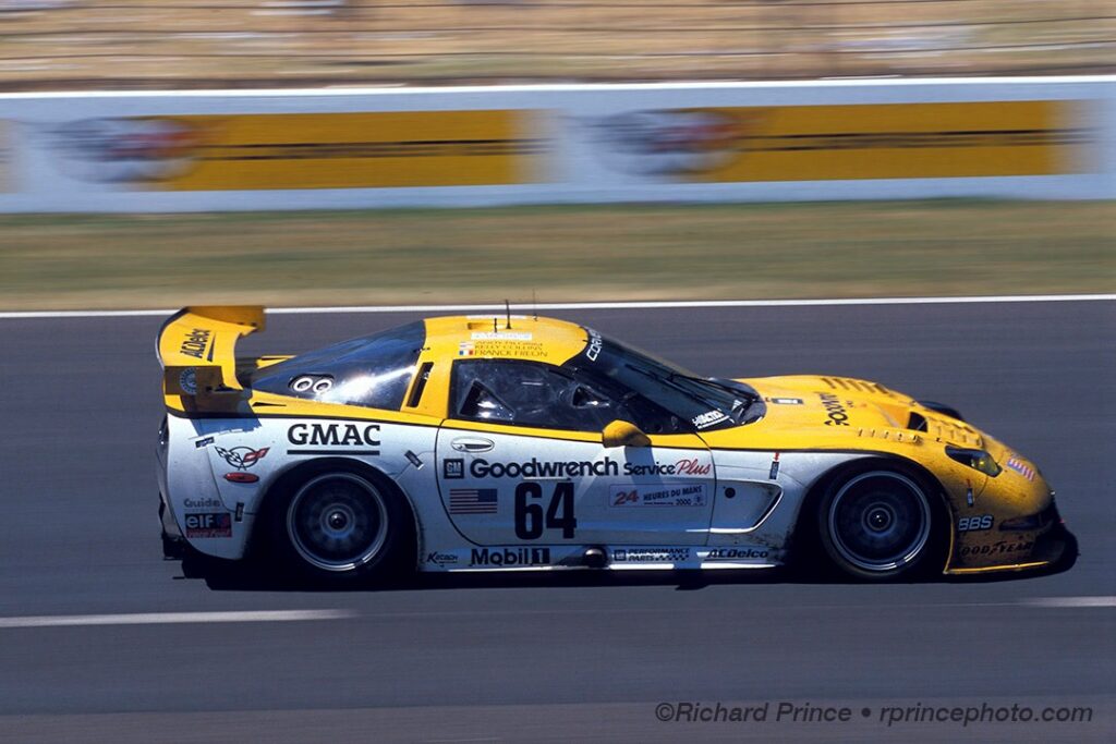 2000 Corvette C5-R at the 24 Hours of Le Mans.