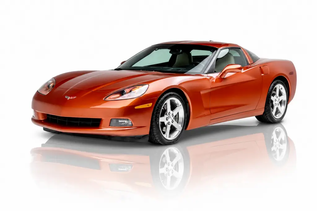 2005 Corvette Coupe in Daytona Sunset Orange Metallic