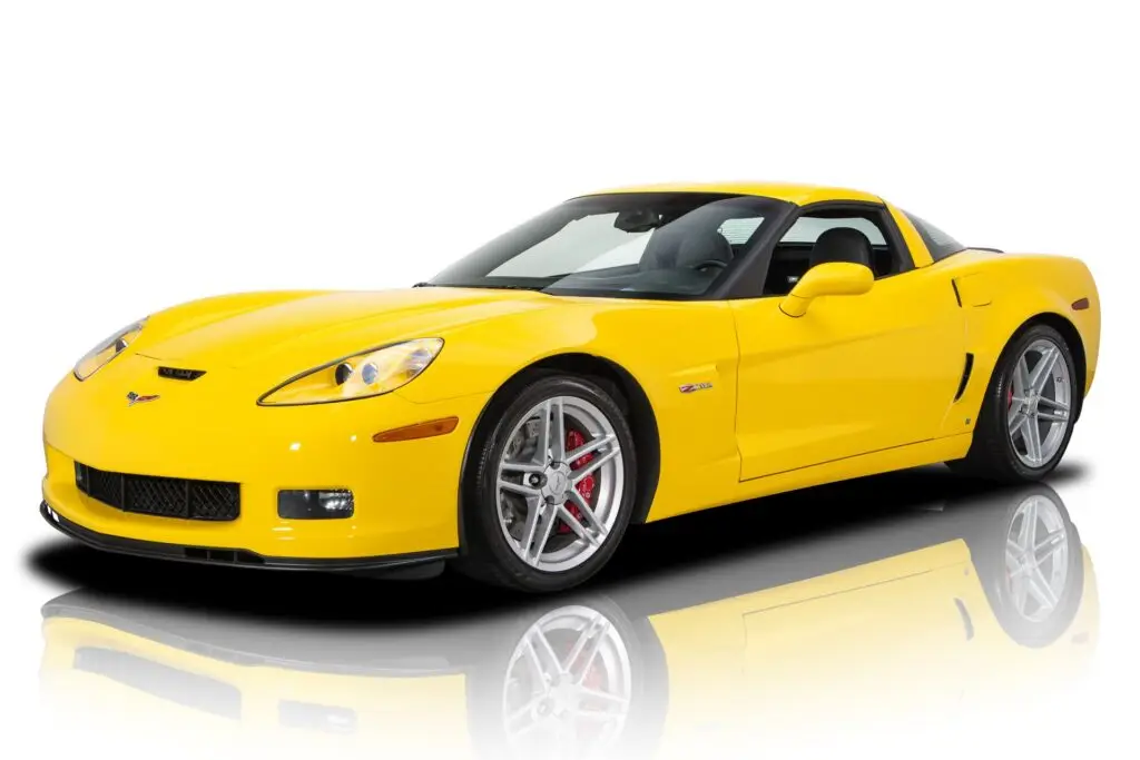 2006 Corvette Z06 Coupe in Competition Yellow